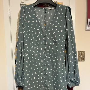 Abercrombie & Fitch L/S A-Lined Dress